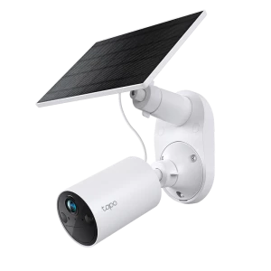 Camera de supraveghere Smart + Panou solar TP-LINK TAPO C410 KIT, Alb