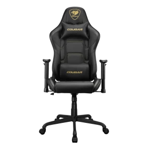 Игровое кресло Cougar ARMOR ELITE, ПВХ Кожа, Черный | Золотистый