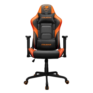 Игровое кресло Cougar ARMOR ELITE, ПВХ Кожа, Черный | Оранжевый