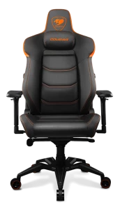 Игровое кресло Cougar ARMOR EVO, ПВХ Кожа, Черный/Оранжевый