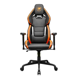 Игровое кресло Cougar Hotrod, Искусственная кожа, Черный | Оранжевый