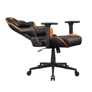 Scaun Gaming Cougar Armor One V2 Gold, PVC Piele, Negru | Auriu