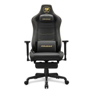 Игровое кресло Cougar Armor EVO S, Искусственная кожа, Черный | Золотистый