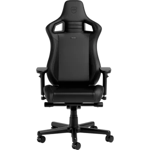 Игровое кресло Noblechairs Epic, Искусственная кожа, Чёрный