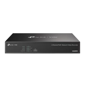 Înregistrator video TP-LINK VIGI NVR1004H-4P, Negru
