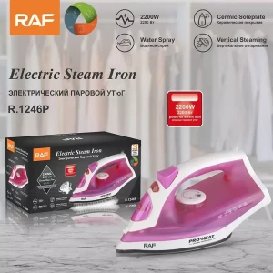 FIER DE CALCAT CU ABURI 2200W TALPA CERAMICA RAF (R.1246P)