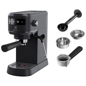 Cafetiera manuala Electrolux E6EC1-6BST, 1450W, Negru