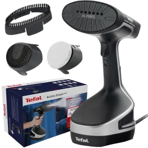 Aparat de călcat vertical cu aburi Tefal DT8270E1, Negru