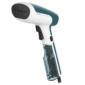 Aparat de călcat vertical cu aburi Tefal DT6131E0, Alb | Turcoaz