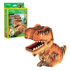 3D-пазл Tyrannosaurus Rex – Собери собственного грозного тираннозавра, 47 элементов