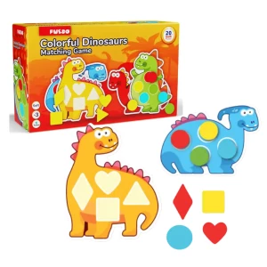 Обучающая игра "Цветные динозавры", 20 элем.