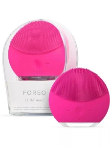 PERIE DE CURATARE SI MASAJ FACIAL DIN SILICON (ROZ)