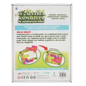 Joc de puzzle "În Căutarea Animalelor", (ro), Smile Games