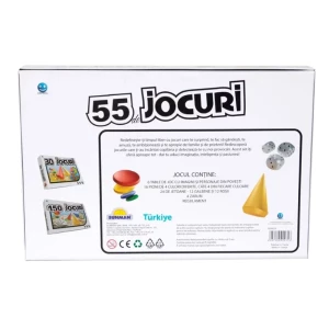 Joc de societate "55 în 1", (ro),  Smile Games