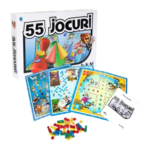 Настольная игра &quot;55 в 1&quot;, (рум.), Smile Games