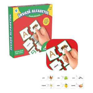 Пазл &quot;Изучаем алфавит&quot;, (рум.), Smile Games