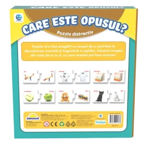 Puzzle "Învățăm opozițiile", (ro),  Smile Games