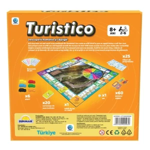 Joc de societate "Turistico", (ro), Smile Games