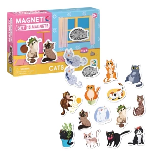 Магнитная игра &quot;Котики&quot;, 15 элем.