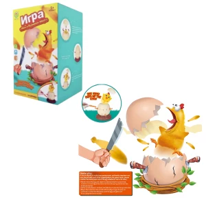 Настольная игра "Испугай цыплёнка", (рус.)