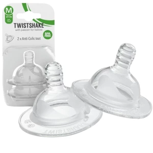 Набор из 2 антиколиковых сосок Twistshake, 2+ месяцев