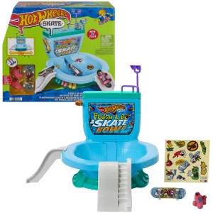 Hot Wheels Набор для фингербординга Flush &amp;amp; Go Skate Bowl