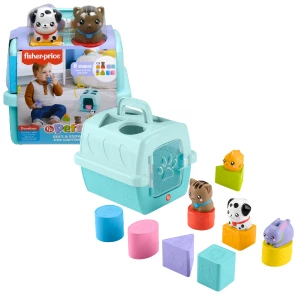 Fisher-Price Игрушка для сортировки форм, &quot;Переноска для животных&quot;