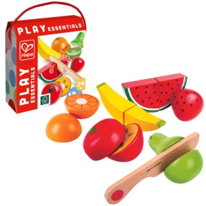 Set de joacă din lemn „Fructe de la fermă”