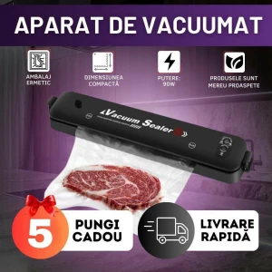 APARAT DE VACUMAT PRODUSE  NEGRU