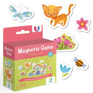 Магнитная игра &quot;Котик мечтатель&quot;, 20 элем.