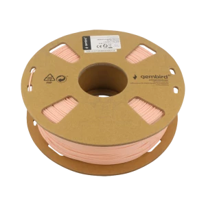 Filament pentru imprimantă 3D Gembird 3DP-PLA-01-MTP, PLA, Roz Mată, 1.75 mm, 1kg