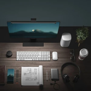Lampa de birou Xiaomi Light Bar, Negru