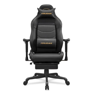 Игровое кресло Cougar Explore Neo, ПВХ Кожа, Черный | Золотистый