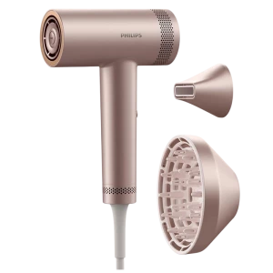 Uscător de păr Philips BHD837/10, 1400W, Roz