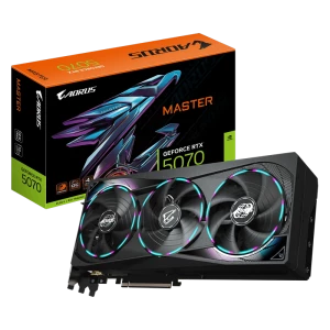 Видеокарта Gigabyte GV-N5070AORUS M-12GD, 12ГБ GDDR7 192бит