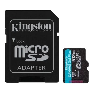 Карта памяти Kingston Canvas Go! Plus, 512Гб (SDCG4/512GB)