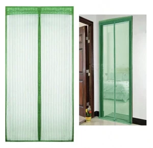 PLASA ANTITANTARI CU LIPICI MAGIC MESH DE CULOAREA VERDE(S143-74)