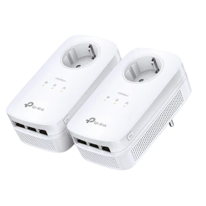 Powerline Adapter  TP-LINK TL-PA8030P KIT, AV1300, 1300 Mbps, Alb