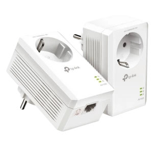 Powerline Adapter  TP-LINK TL-PA7017P KIT, AV1000, 1000 Mbps, Alb