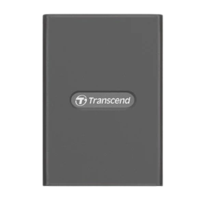Cititor de carduri Transcend TS-RDE2, USB Type-C, USB Type-A, Gri
