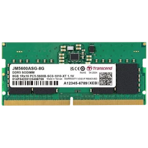 Memorie RAM Transcend JM5600ASG-8G, DDR5 SDRAM, 5600 MHz, 8GB, JM5600ASG-8G