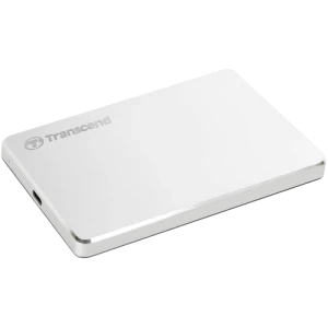 Внешний портативный жесткий диск Transcend StoreJet 25C3S,  1 TB, Серебристый (TS1TSJ25C3S)