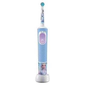 Periuță de dinți electrică Braun Oral-B Vitality PRO Kids Frozen, Albastru deschis