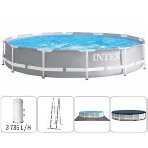 INTEX Бассейн PRISM FRAME PREMIUM 457х107см, 14614Л, металлический каркас