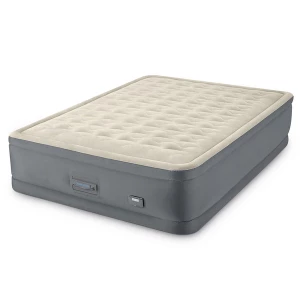 INTEX Надувная кровать “Velur PremAire II” 152x203x46 см встр.нас. 220В, до 272 кг