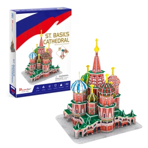 3D пазл &quot;Собор Василия Блаженного&quot;, 92 элемента