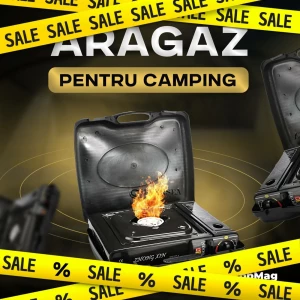 Plita Portabila pe Gaz pentru Camping