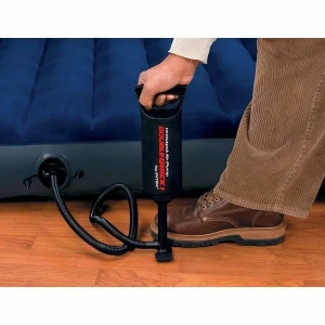 INTEX Pompa de aer manuală "Double Quick I",  furtun cu 3 duze, 29 cm