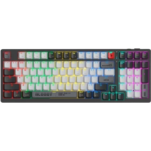 Tastatură Bloody WS98, Cu fir / Fără fir, Gri