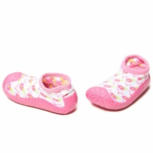 Șosete antiderapante pentru copii „Floricele”, mărimea 23 (14 cm)
